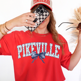Pikeville Blue Floral Navy Bow Digital Download