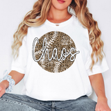 Chaos White & Black Leopard Baseball Grunge Digital Download