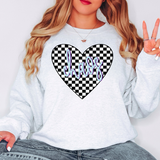 Chaos Retro Checker Heart Digital Download