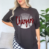 Chargers Baseball Halftone Digital Download
