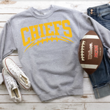 Chiefs Gold Football Arched Digital Download