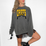 Chiefs Team Arch with Bow Gold/Black Digital Download