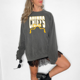 Chiefs Team Arch with Bow White/Gold Digital Download