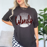 Colonels Baseball Halftone Digital Download