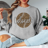 Colonels Leopard Baseball White & Black Digital Download