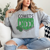 Comets Cheer Glitter Digital Download