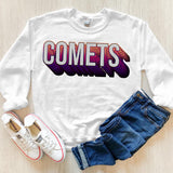 Comets Layered Stack Digital Download