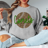 Comets Leopard Baseball Kelly Green & Black Digital Download