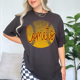 Comets Maroon/Gold Softball Halftone Digital Download