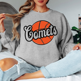 Comets Retro Basketball Digital Download