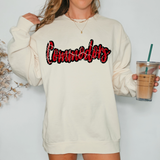 Commodors Crackle Cursive Teams Digital Download