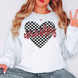Commodors Retro Checker Heart Digital Download