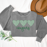 Cougars Checker Heart Trio Digital Download