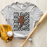 Cougars Baseball Bolt Digital Download