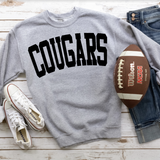 Cougars Solid Arch Name Digital Download
