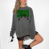 Cougars Team Arch with Bow Green/Black Digital Download