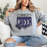 Cowboys Cheer Glitter Digital Download