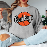 Cowboys Retro Basketball Digital Download