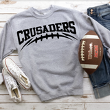 Crusaders Black Football Arched Digital Download