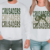 Crusaders Repeat Camo Green Bow Digital Download