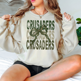 Crusaders Repeat Camo Green Bow Digital Download