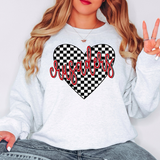 Crusaders Retro Checker Heart Digital Download