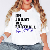 Devils Royal Blue On Friday We Football Digital Download