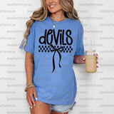 Devils Simple Bow PNG Digital Download