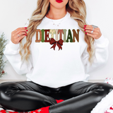 Dietitians Christmas Bow Doodle Digital Download