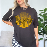 Dragons Gold Softball Halftone Digital Download