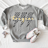 Dragons Retro Bolt Black & White Checker Teams Digital Download