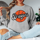 Dragons Retro Basketball Digital Download