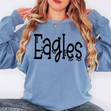 Eagles Dotted Doodle PNG Digital Download