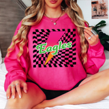 Eagles Checker Neon Bolt Digital Download