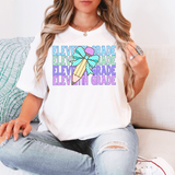 Eleventh Grade Bookworm Repeat Checker Pencil Digital Download