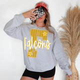 Falcons Stripes Varsity Team Digital Download