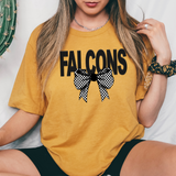 Falcons Coquette Checker Bow Digital Download