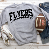 Flyers Black Football Arched Digital Download