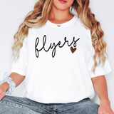 Flyers Leopard Heart Slant Digital Download