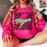Flyers Checker Neon Bolt Digital Download