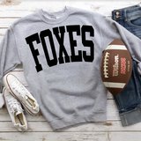 Foxes Solid Arch Name Digital Download