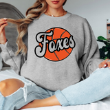 Foxes Retro Basketball Digital Download
