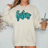 Gators Crackle Cursive Teams Digital Download