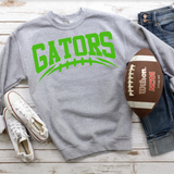 Gators Kelly Green Football Arched Digital Download