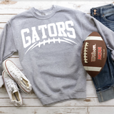 Gators White Football Arched Digital Download