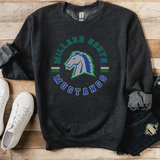 Millard North Mustangs Circle Teams Digital Download