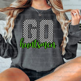 Go Huntsmen Checker PNG Digital Download