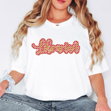 Librarian Gold Pink Checker Glitter Digital Download