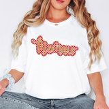 Memaw Gold Pink Checker Glitter Digital Download