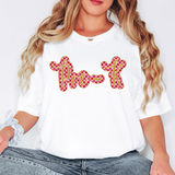 Pre-K Gold Pink Checker Glitter Digital Download